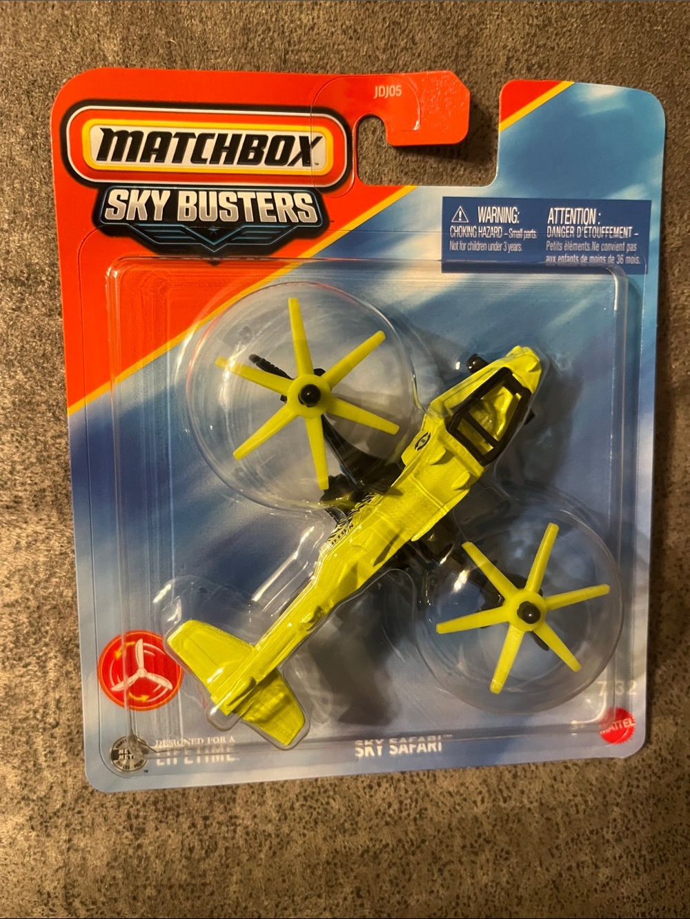 NIP Matchbox Sky Busters Sky Safari Aircraft